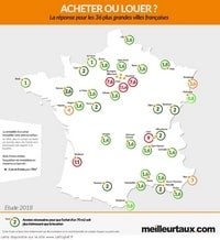 carte de france achat location immobilier