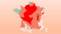 carte de france niveau des nappes phréatiques au début et l'année 2023