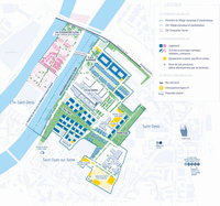 Carte village Olympique Saint-Denis