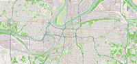 Grande carte Kansas City