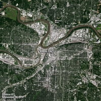 Photo satellite Kansas City