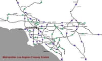 Los Angeles route