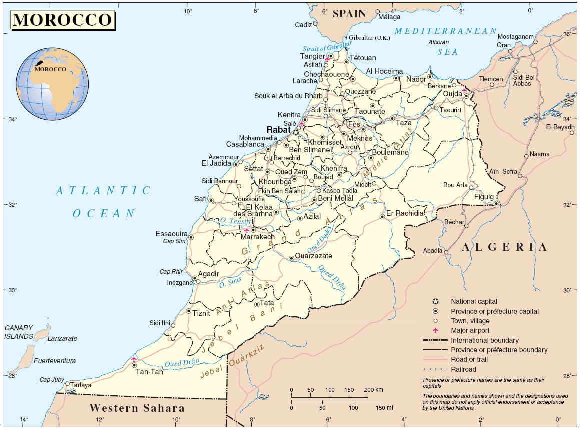 la-carte-du-maroc