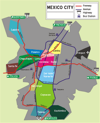 Mexico quartiers
