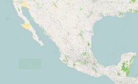 Carte détaillée Mexique