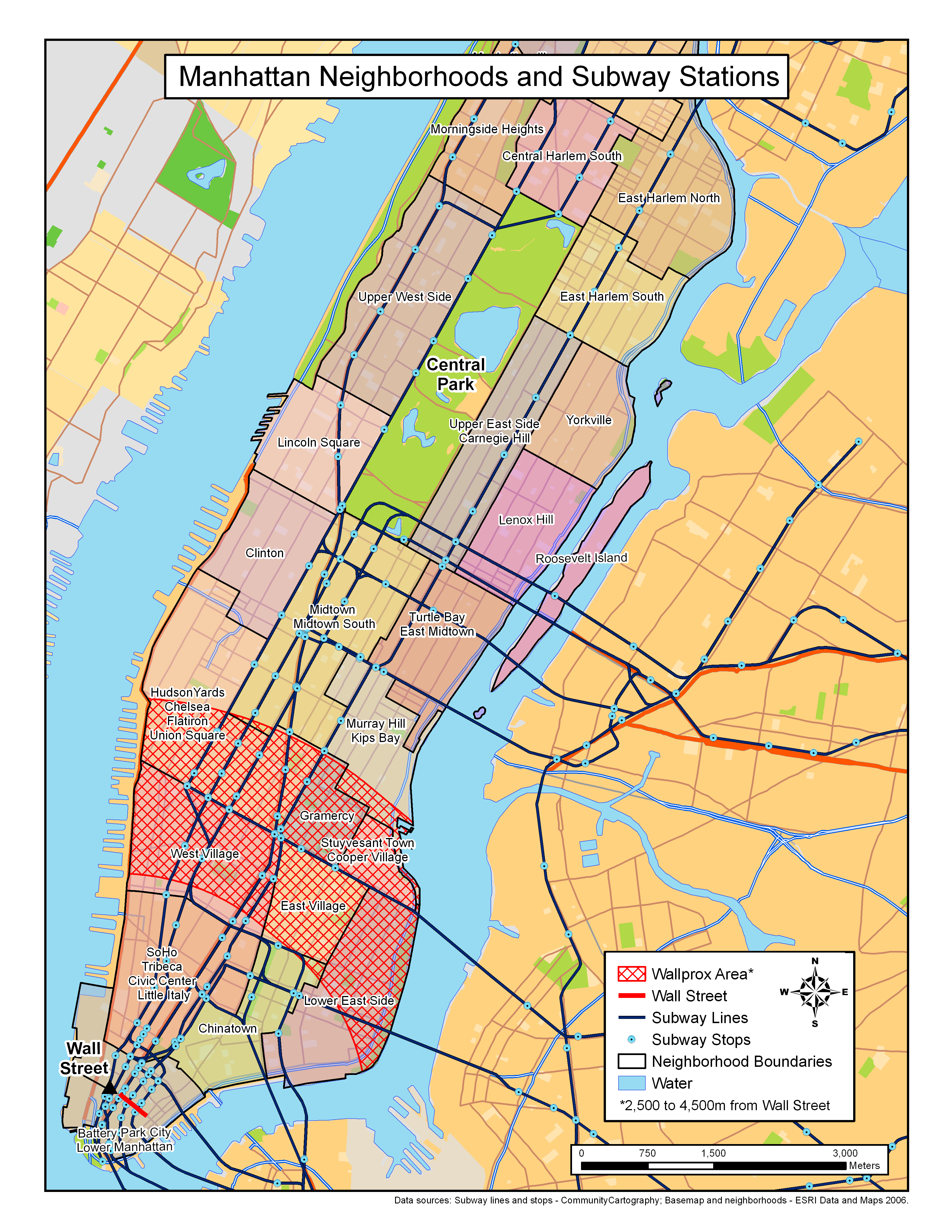 Carte De New York Avec Les Principales Villes Carte De New York City