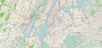 Grande carte New York