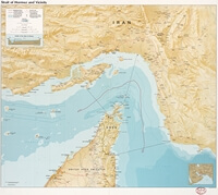 Carte détroit Ormuz détaillée