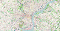 Grande carte Philadelphie