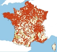 carte zones emission des principaux polluants