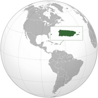Carte Porto Rico localisation