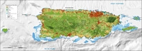 Carte Porto Rico écosystèmes