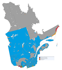 Carte Québec langue