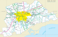 carte São Paulo transport