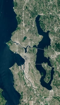 Seattle image satellite