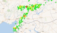 Carte interactive des séismes en Turquie et en Syrie avec l'intensité