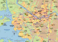 Carte des aéroports de Séoul