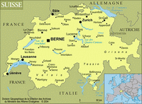 carte Suisse villes