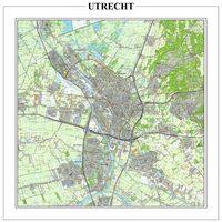 Carte détaillée de Utrecht et des alentours