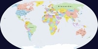 carte du monde prénoms les plus courants