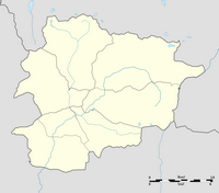 Carte vierge d'Andorre