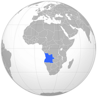carte Angola localisation