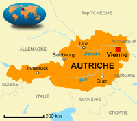 carte Autriche