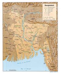 Carte Bangladesh