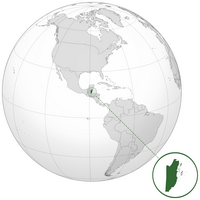 carte Belize localisation