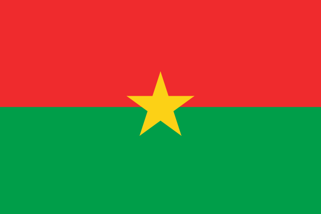 Drapeau du Burkina