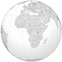 carte Burundi localisation