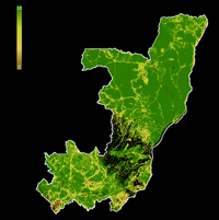 carte Congo forêt