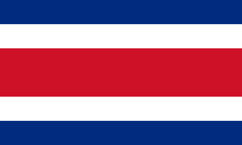 Drapeau du Costa Rica