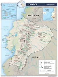 carte Equateur parc montagne