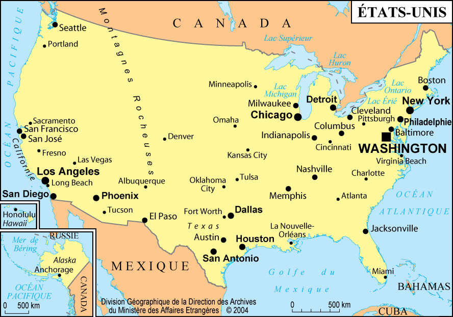 carte-des-usa-avec-ville