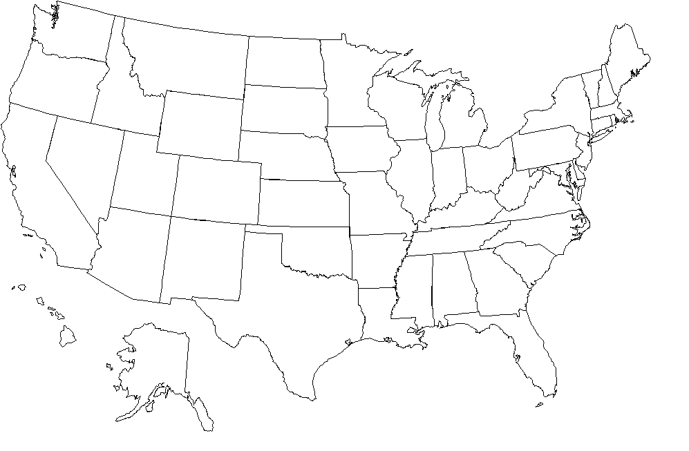 carte usa vierge