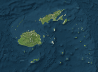 Fidji image satellite