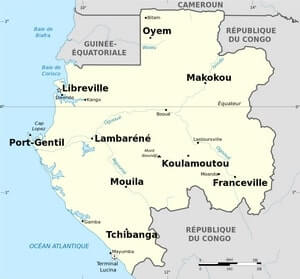 carte Gabon