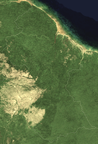 Image satellite Guyana