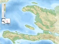 carte Haiti relief altitude