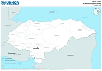 carte région Honduras