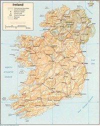 Carte Irlande