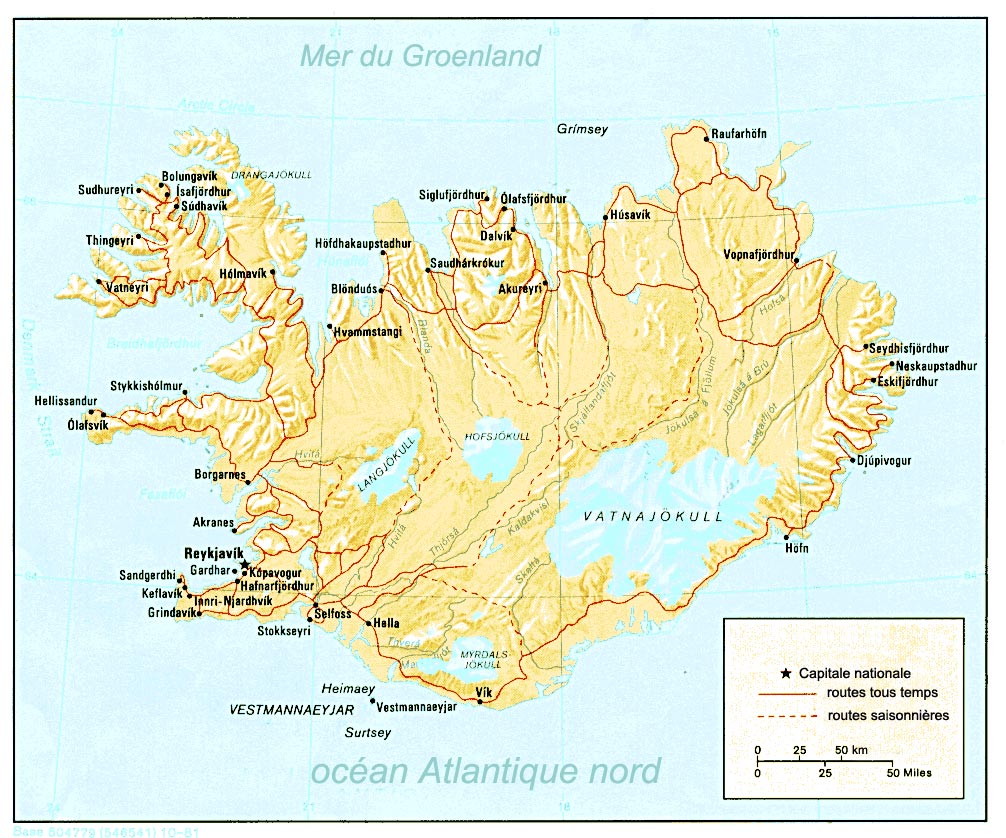 Cartograf fr Carte  Islande 