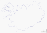 Fond de carte Islande