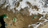 Kazakhstan image satellite