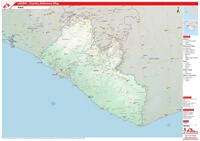 carte Liberia route