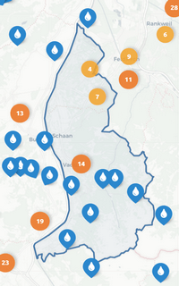 carte fontaine eau Liechtenstein