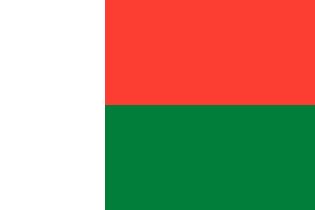 Drapeau de Madagascar