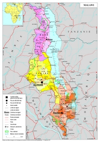 carte Malawi