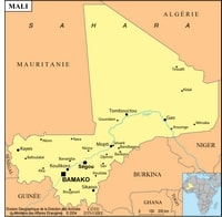 carte Mali villes